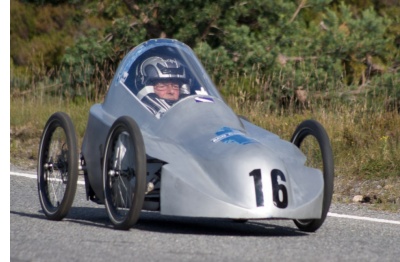 Charlie racing at Cairngorm